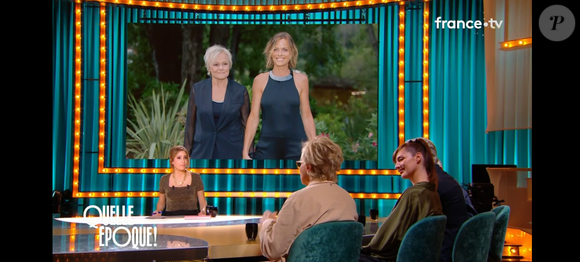 Muriel Robin invitée sur le plateau de "Quelle époque !" sur France 2 le 20 décembre 2025.