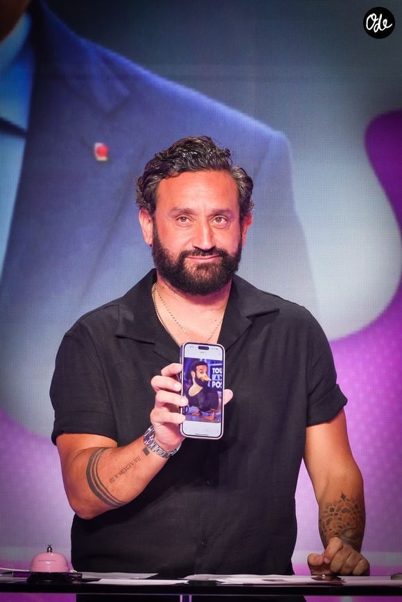 Exclusif - Cyril Hanouna lors de l’ enregistrement de TBT9 (Tout beau tout n9uf), présenté par C.Hanouna et diffusé en direct sur W9 - Paris le 28 mai 2026. © Jack Tribeca / Bestimage