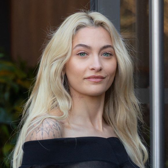Paris Jackson assiste au défilé Stella McCartney Womenswear Fall/Winter 2025-2026 dans le cadre de la Fashion Week de Paris le 05 mars 2025 à Paris, France. Photo by Nasser Berzane/ABACAPRESS.COM