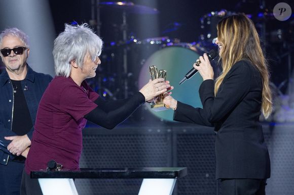 Exclusif - Le groupe Indochine reçoit un prix spécial aux Victoires de la Musique 2026 (41ème édition) pour sa tournée record de plus d'un million de spectateurs le 13 février 2026.

© Cyril Moreau / Bestimage