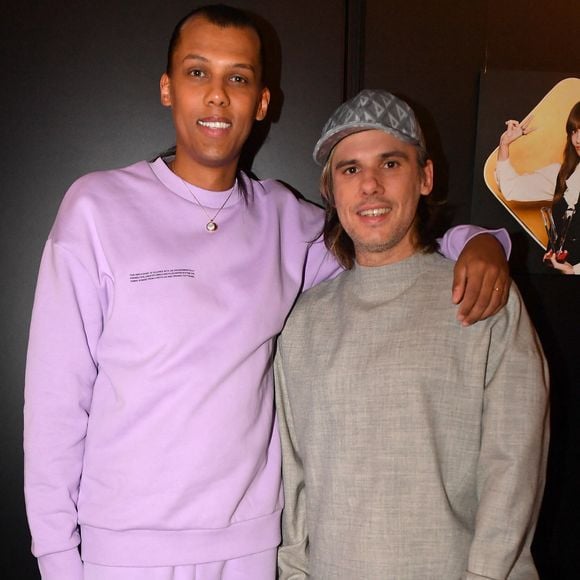 Exclusif - Stromae et Orelsan en backstage de la 38ème cérémonie des Victoires de la musique à la Seine musicale de Boulogne-Billancourt, France, le 10 février 2023. © Moreau-Veren/Bestimage