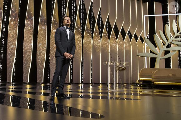 Laurent Lafitte a déjà tenu ce rôle en 2016

Laurent Lafitte (maître de cérémonie) - Cérémonie de clôture du 69ème Festival International du Film de Cannes. Le 22 mai 2016. © Olivier Borde-Cyril Moreau/Bestimage