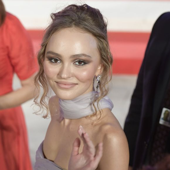 Lily-Rose Depp - Tapis rouge du film "The King" lors du 76ème festival international du film de Venise, la Mostra, le 2 septembre 2019. © BS / Bestimage
