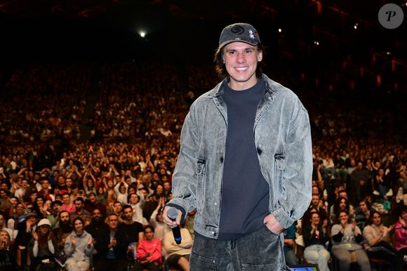 Orelsan à la halle Tony Garnier pour la nuit Japanime, animation japonaise lors du Festival Lumière 2025 de Lyon le samedi 18 octobre 2025. © Romain Doucelin/Bestimage