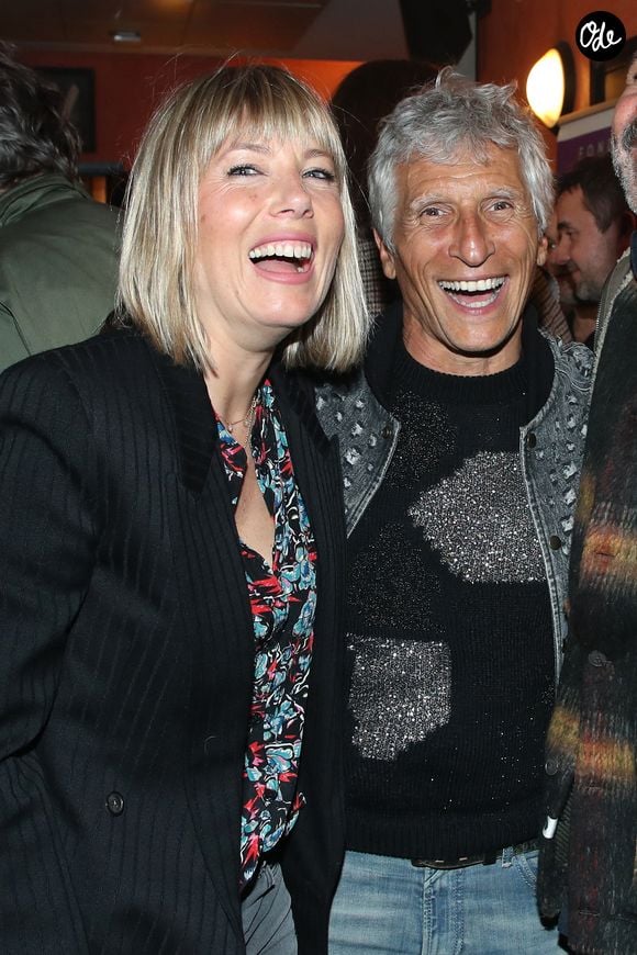 Nagui et sa femme Mélanie Page en backstage lors de la soirée de gala de la Fondation Recherche Alzheimer- Paris 2026 à l'Olympia le 30 mars 2026

© Rindoff / Borde / Bestimage