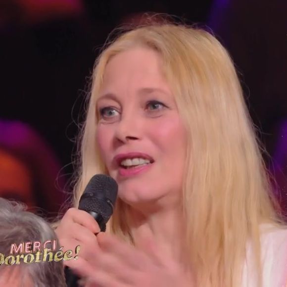 Mallaury Nataf lors du prime consacré à Dorothée le vendredi 24 janvier 2025 sur TF1.