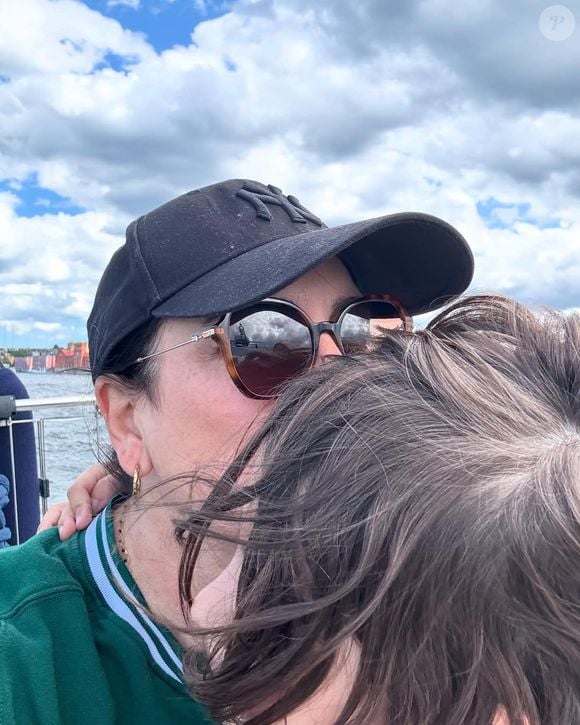 Virginie Grimaldi et son plus jeune fils sur Instagram.