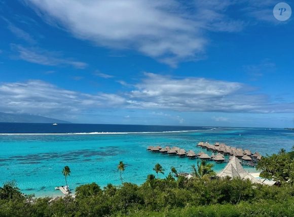 Christophe Licata immortalise ses vacances à Bora-Bora (Capture d'écran Instagram- Juillet 2025).