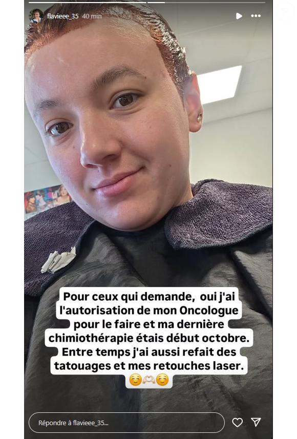 Flavie (L'amour est dans le pré) dévoile sa nouvelle coupe de cheveux. Instagram