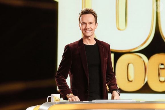 Exclusif - Cyril Feraud - Enregistrement de l'émission "100% logique" présentée par C. Feraud et qui sera diffusée samedi 1er mars à 21.10 sur France 2 et sur france.tv, au Studio du Lendit à Saint-Denis, France, le 12 décembre 2024. © Christophe Clovis / Bestimage