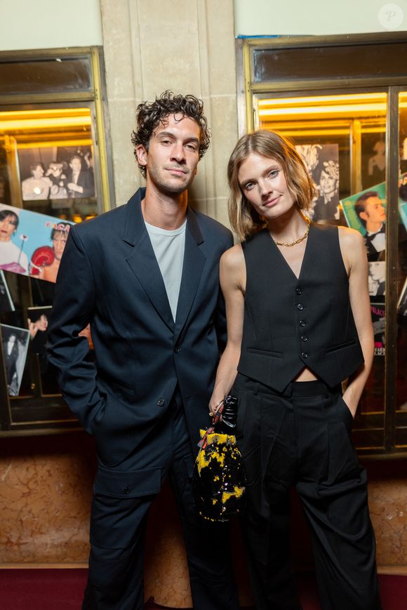 Constance Jablonski, Matthias Dandois - Photocall du défilé Etam Live Show 2023 au Palace à Paris le 26 septembre 2023. © Tiziano Da Silva / Bestimage