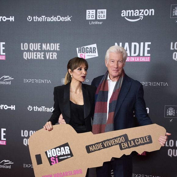 Richard Gere, Alejandra Gere assistent à la première de 'Lo que nadie quiere ver (Ce que personne ne veut voir)' au cinéma Callao le 24 novembre 2025 à Madrid, Espagne. (Credit Image : © Jack Abuin/ZUMA Press Wire)