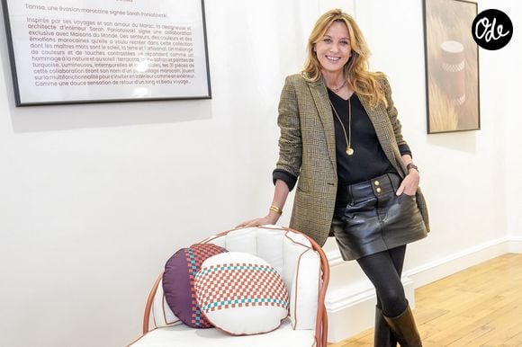 Enfin, l'ex-femme de Marc Lavoine et ses enfants ont profité des plages brésiliennes et admiré un spectaculaire coucher de soleil.

Sarah Poniatowski - Présentation de la collection "Tamsa" Maisons du Monde x Sarah Poniatowski à l'Atelier Richelieu à Paris, France, le 16 janvier 2026. © Anne-Sophie Guebey/Bestimage