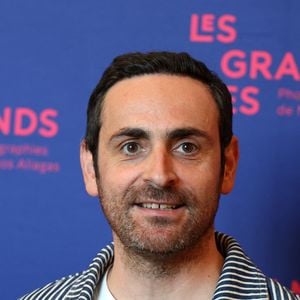 Camille Combal - Vernissage de l'exposition "Les grands âges", photographies de Nikos Aliagas au musée de l'Homme à Paris le 7 avril 2026. © Dominique Jacovides/Bestimage