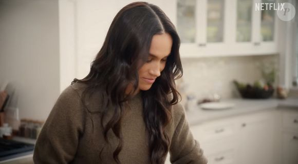 Meghan Markle, duchesse de Sussex dans le Drew Barrymore Show, le 7 mars 2025. © JLPPA / Bestimage