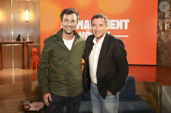 Bertrand Chameroy et Bernard Montiel sur plateau de l'émission "Animalement Vôtre" présentée par B.Montiel et diffusée le 25 janvier 2026 sur France 3, à Paris, France, le 3 décembre 2025. © Jack Tribeca/Bestimage