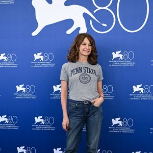 Valerie Lemercier au photocall du film "Coup de Chance" lors de la 80e édition du film de Venise , le 4 septembre 2023. © SGP / BESTIMAGE