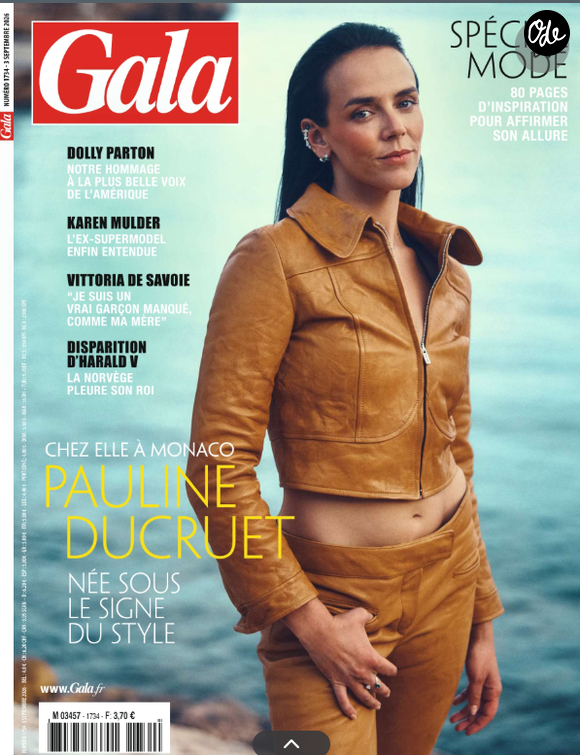 Couverture du magazine Gala