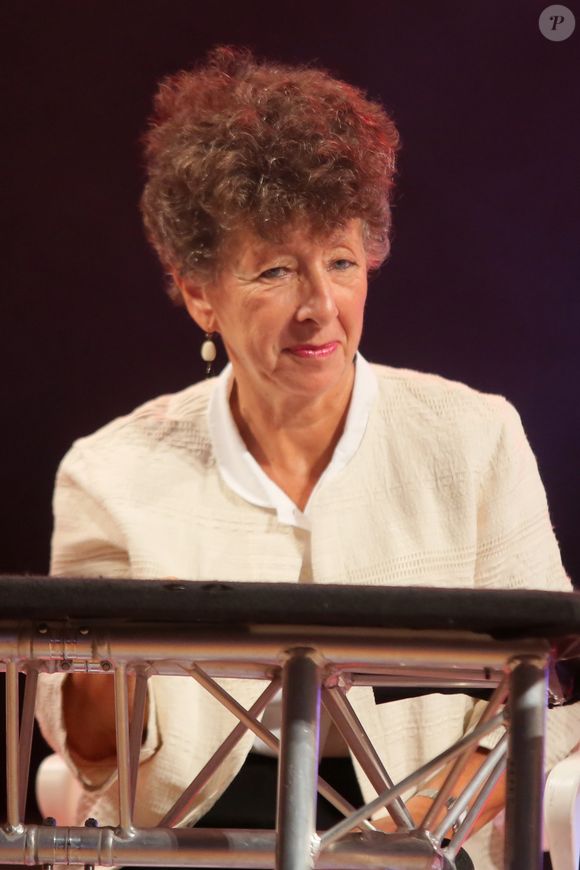 Laurence Bloch, directrice de France Inter - Conférence de presse de rentrée de Radio France à la Maison de la Radio à Paris le 31 août 2016. © CVS / Bestimage