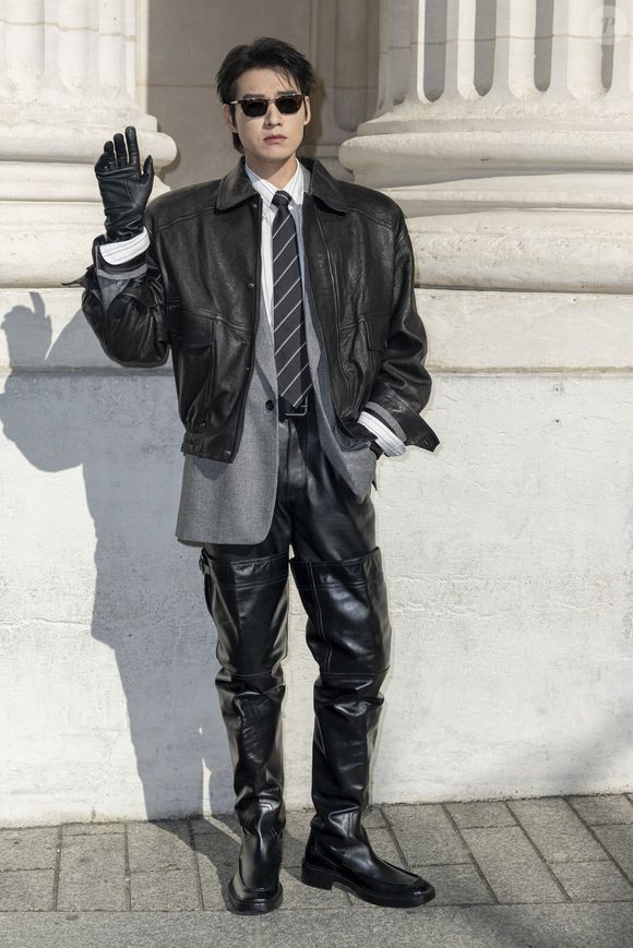 Wei Daxun – Photocall du Défilé de mode Saint Laurent Homme, Collection Printemps-Été 2026 dans le cadre de la Fashion Week de Paris, France, le 24 juin 2025.
 
© Olivier Borde / Bestimage