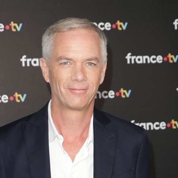 Julien Arnaud au photocall de la conférence de presse de rentrée de France Télévisions à Paris, France, le 4 septembre 2024. © Coadic Guirec/Bestimage