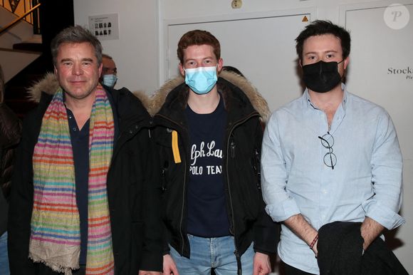 Guillaume de Tonquédec avec ses fils Timothé et Amaury au spectacle de Laurent Gerra, "Sans Modération", Salle Pleyel à Paris le 08 janvier 2022

© Bertrand Rindoff Petroff / Bestimage