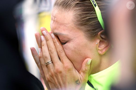 Pauline Ferrand-Prévôt / Visma lors de l'étape 9 du Tour de France féminin 2025 le 3 août 2025 à Châtel, France. Photo par Stephane Pillaud/Icon Sport/ABACAPRESS.COM