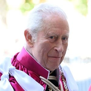 Le roi Charles III d'Angleterre à la cérémonie de l'Ordre du Bain au l'abbaye de Westminster de Londres le 16 mai 2025. Photo par GOFF INF / BESTIMAGE