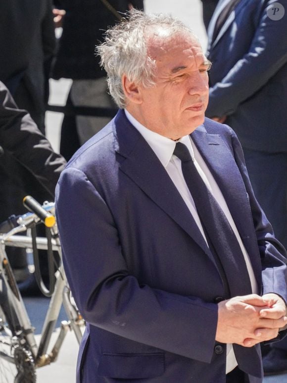 François Bayrou - Obsèques de l'ancien maire de Marseille Jean-Claude Gaudin à la cathédrale Sainte-Marie major de Marseille, France, le 23 mai 2024. © Jean-René Santini/Bestimage