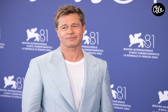 Brad Pitt à Venise en 2024. ©Bestimage