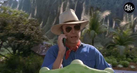 Los Angeles, CA  Original Jurassic Park stars Sam Neill, Laura Dern and Jeff Goldblum reunite for Xfinity Super Bowl commercial.