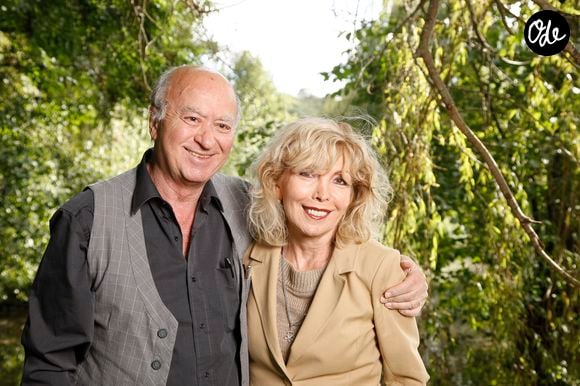 Rendez-vous avec Georges et Maryse Wolinski à Paris. Date inconnue. © CEDRIC PERRIN / BESTIMAGE