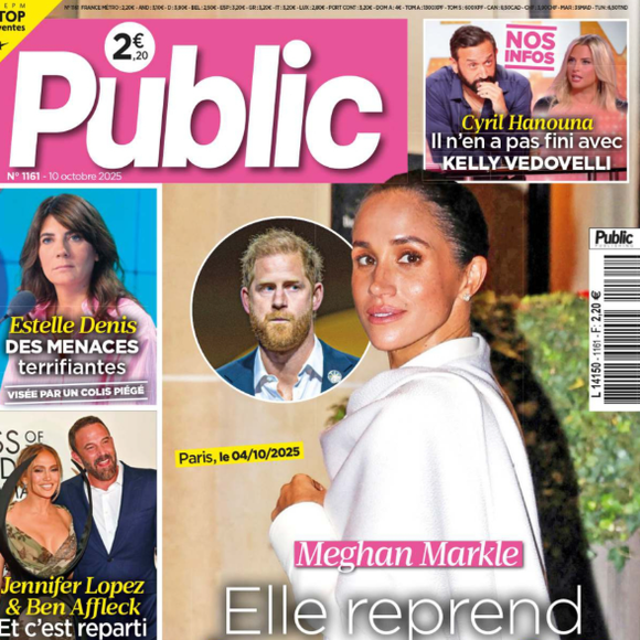 Couverture du magazine Public, paru le 10 octobre 2025