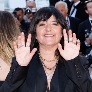 Romane Bohringer - Montée des marches du film " Histoires de la nuit " lors du 79ème Festival International du Film de Cannes, le 21 mai 2026. © Jacovides-Moreau / Bestimage