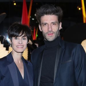 Marie-Claude Pietragalla et son mari Julien Derouault - Dîner annuel de la Société des Amis du musée national d'art moderne au Centre Pompidou à Paris, avec comme invité d'honneur J.P Goude, le 25 avril 2017. © CVS/Bestimage