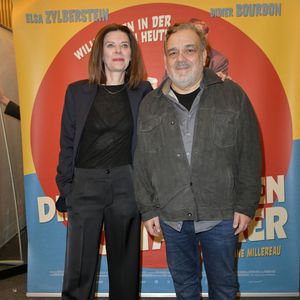 Vinciane Millereau et Didier Bourdon - Première du film "C'était mieux demain" à Berlin le 19 janvier 2026. ©Bestimage