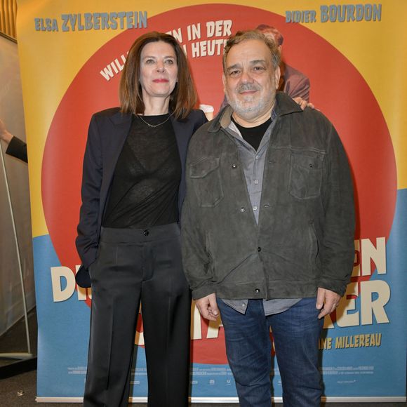 Vinciane Millereau et Didier Bourdon - Première du film "C'était mieux demain" à Berlin le 19 janvier 2026. ©Bestimage