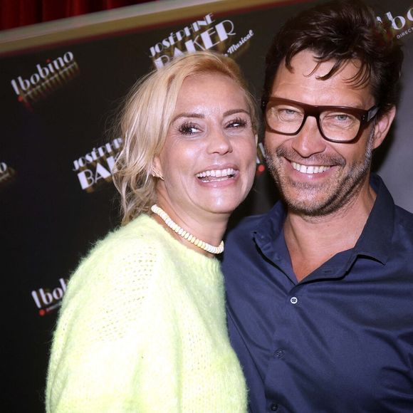 Elodie Gossuin et son mari Bertrand lors de la représentation du spectacle "Josephine Baker – Le Musical" à Bobino, Paris le 6 juin 2025.

© Cédric Perrin / Bestimage
