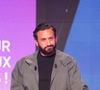Exclusif - Cyril Hanouna, sur le plateau de l'émission Tout Beau, Tout N9uf (TBT9) présenté par C.Hanouna et diffusé en direct sur W9 le 15 avril 2026.

© Jack Tribeca / Bestimage
