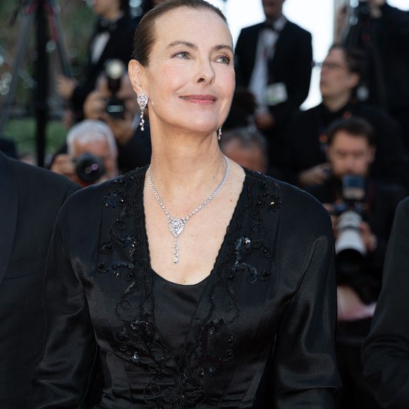 Carole Bouquet - Montée des marches du film « The Mastermind » lors du 78ème Festival International du Film de Cannes, au Palais des Festivals à Cannes. Le 23 mai 2025
© Olivier Borde/ Bestimage