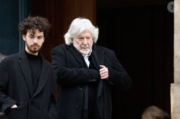 guest, Daniel Benoin - Personnalités à la cérémonie en hommage à Tchéky Karyo en l'église Saint Roch à Paris le 13 novembre 2025.