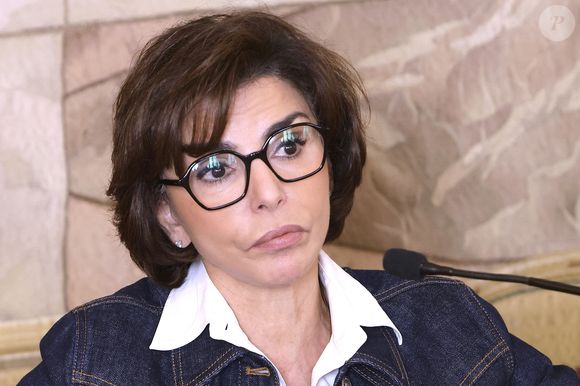Portrait de Rachida Dati (ministre de la Culture, et candidate LR à la mairie de Paris) lors d'un déjeuner débat du mouvement Ethic le 17 février 2026

© Cédric Perrin / Bestimage