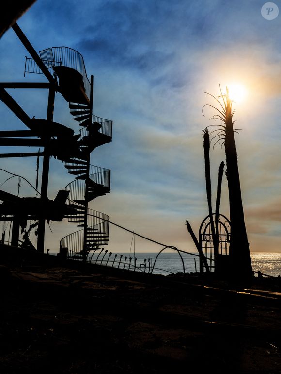 Incendies 2025 en Californie à Pacific Palisades © Daniel A. Anderson/ZUMA Press Wire