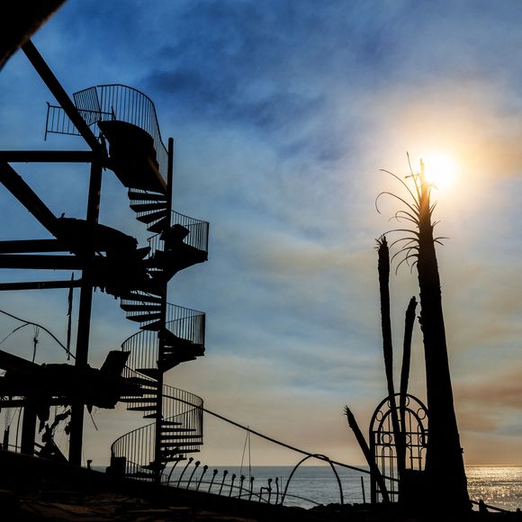 Incendies 2025 en Californie à Pacific Palisades © Daniel A. Anderson/ZUMA Press Wire