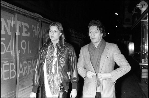 Philippe Junot et la princesse Caroline de Monaco à Paris. Agence / Bestimage