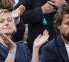 avec sa complice Anne-Elisabeth Lemoine

Anne-Élisabeth Lemoine et Bertrand Chameroy en tribunes lors des Internationaux de France de Tennis de Roland Garros 2025, à Paris, France, le 7 juin 2025. © Cyril Moreau/Bestimage