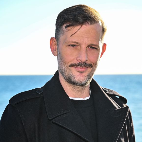 Nicolas Duvauchelle pour l'avant première du film "Brûle le sang" réalisé par Akaki Popkhadze et projeté au cinéma Pathé Gare du Sud, le 14 janvier 2025, à Nice.