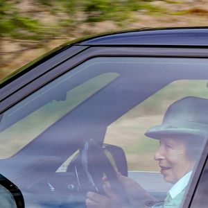 La famille royale assiste au service religieux traditionnel du dimanche à Crathie Kirk, Crathie.
©GOFF INF / BESTIMAGE