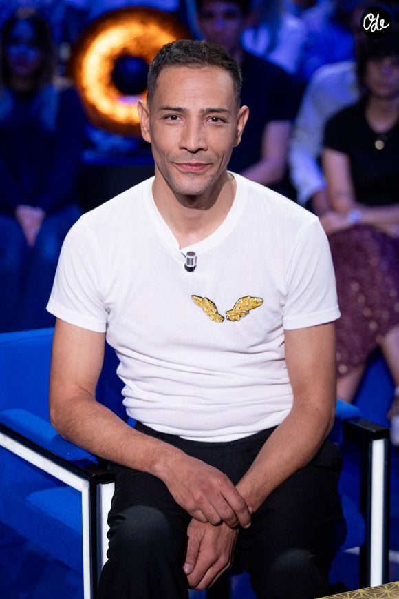 Exclusif - Steevy Boulay lors de l'enregistrement de l'émission "La Boîte à secrets", présentée par F.Bollaert et diffusée le 16 octobre sur France 3, à Paris, France, le 29 septembre 2026. © Cyril Moreau/Bestimage