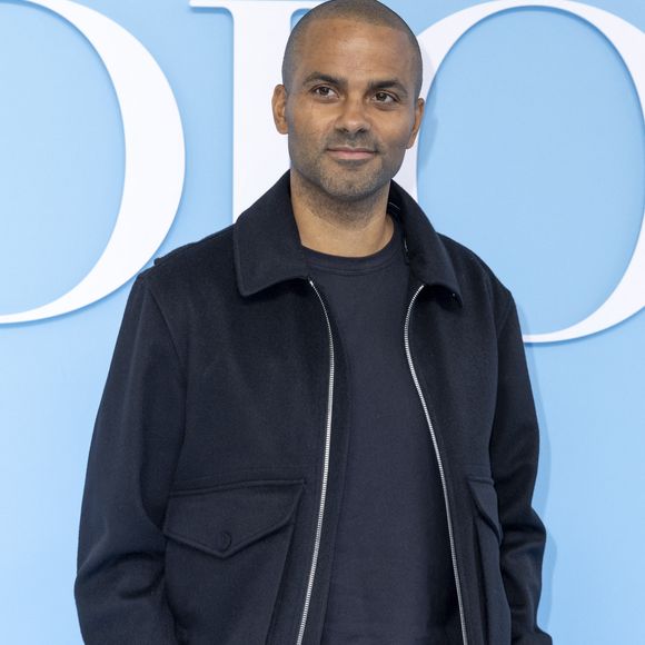 Tony Parker au photocall du défilé de mode féminine Dior à Paris, France. © Olivier Borde/Bestimage
